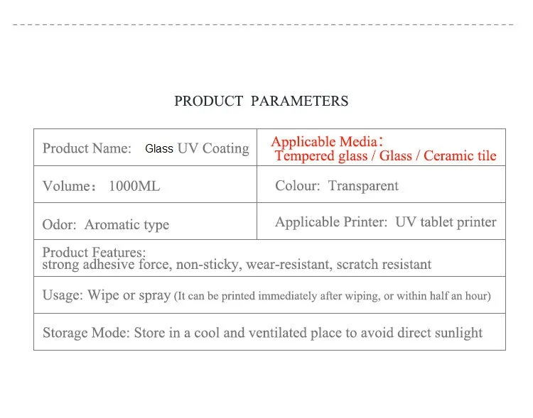 uv ink primer coating