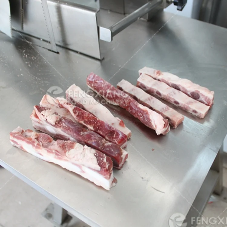 
Fengxiang BSM-250 промышленный высокой эффективности для резки мяса станок для продольного распила резательная машина мяса и кости 