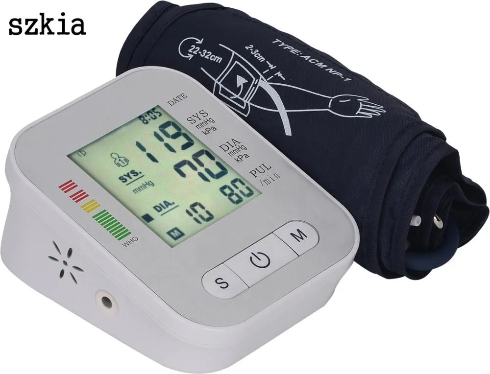 
Szkia перезаряжаемые домашний монитор кровяного давления с высоким качеством, Тензиометр digiital электронные приборы для измерения кровяного давления 