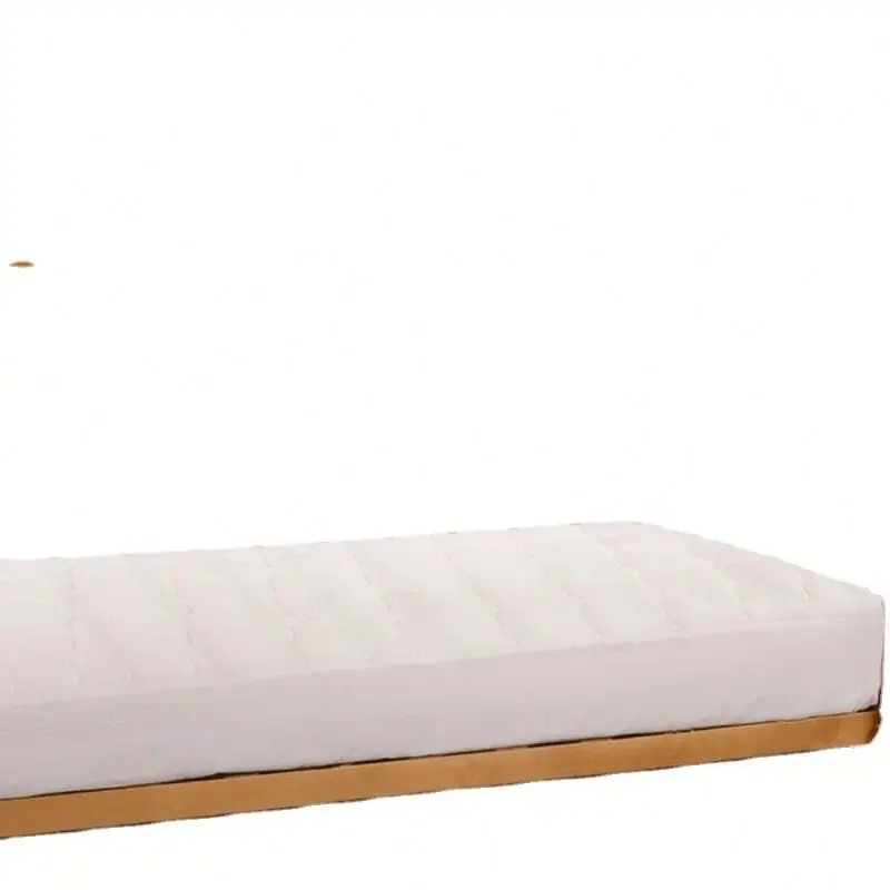 
 Стеганая детская кровать на молнии, бамбуковый Водонепроницаемый Чехол, защитный матрас для детской кроватки  