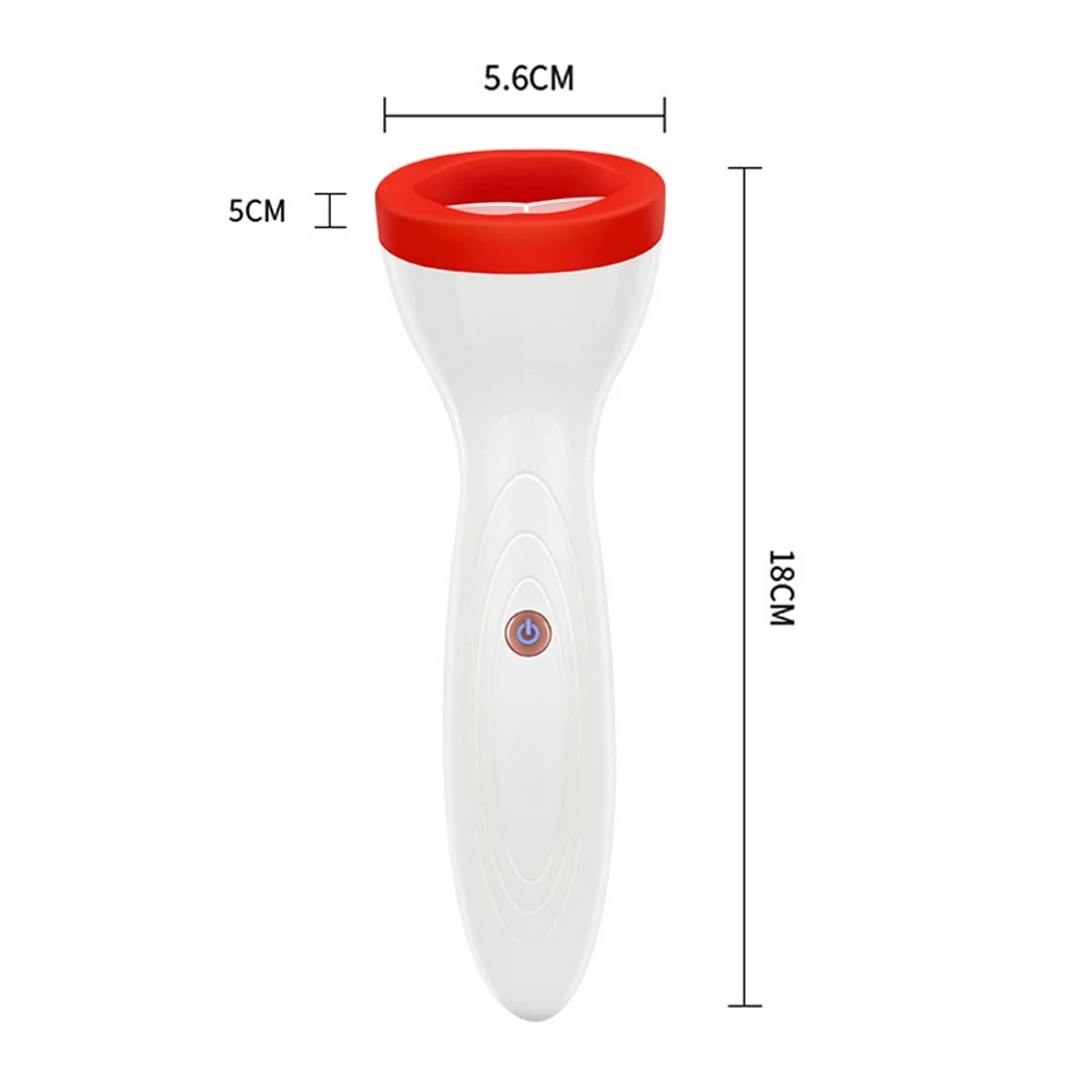 
3-зубчатый безопасный мягкий силиконовый насос для усиления губ, устройство для снятия отпечатков губ с частной этикеткой, автоматический блеск для губ 