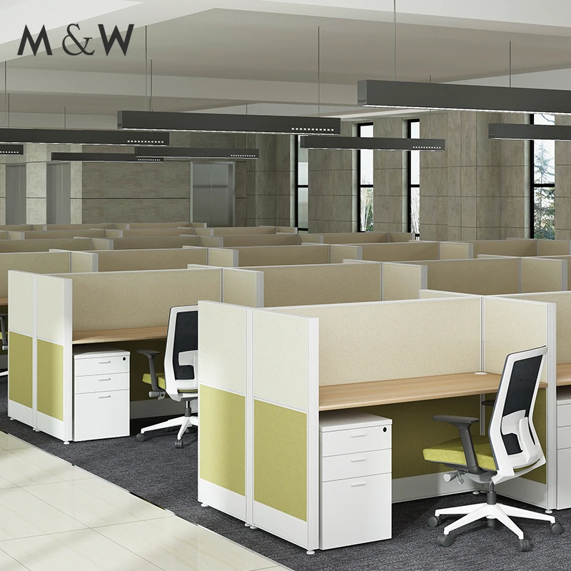 Стол стол дизайнерский боковой комнаты деревянные перегородки для кабинков модульная на 10 человек рабочая станция офисная