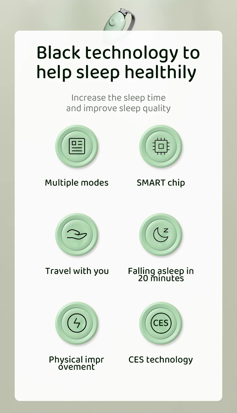New Insomnia Sleep Aid Well Anxiety Depression CES Health Care Intelligent Treatment Sleepless Migraine Instrument