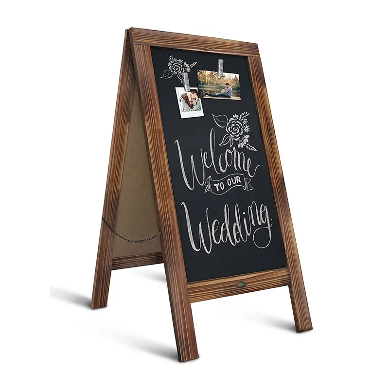 
 Wholesale Adult Drawing Shelf Wooden Chalkboard Stand Ground New Design  