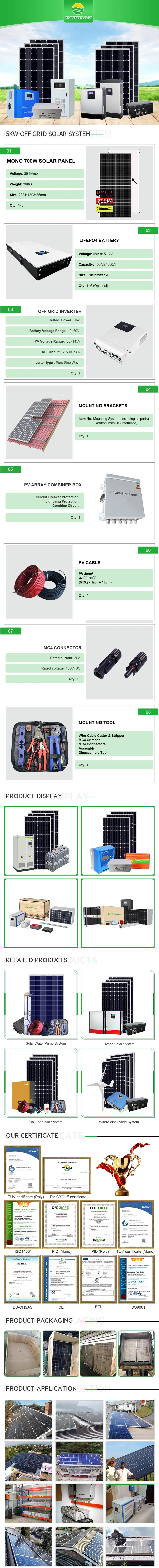 5KW Off grid system 1