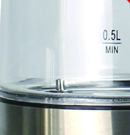 Электрический чайник из нержавеющей стали стеклянный чайник с регулируемой температурой для бытовой техники 1,8 л