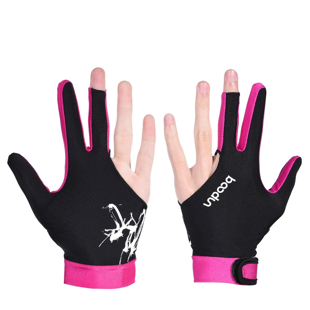 
Спортивные перчатки для бильярда с тремя пальцами 