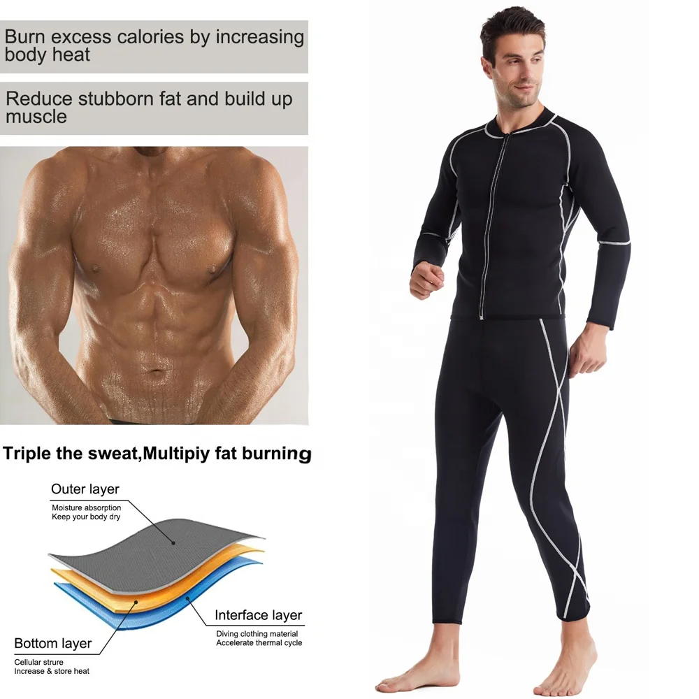 
 2021 мужское термобелье для мужчин, термо одежда, кальсоны, комплекты, зимнее компрессионное белье для сауны из неопрена, можно носить на улице  