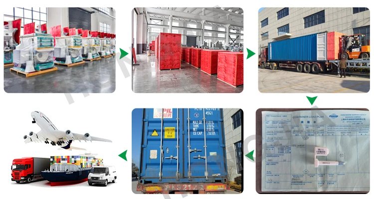 rice mill packing and shipping