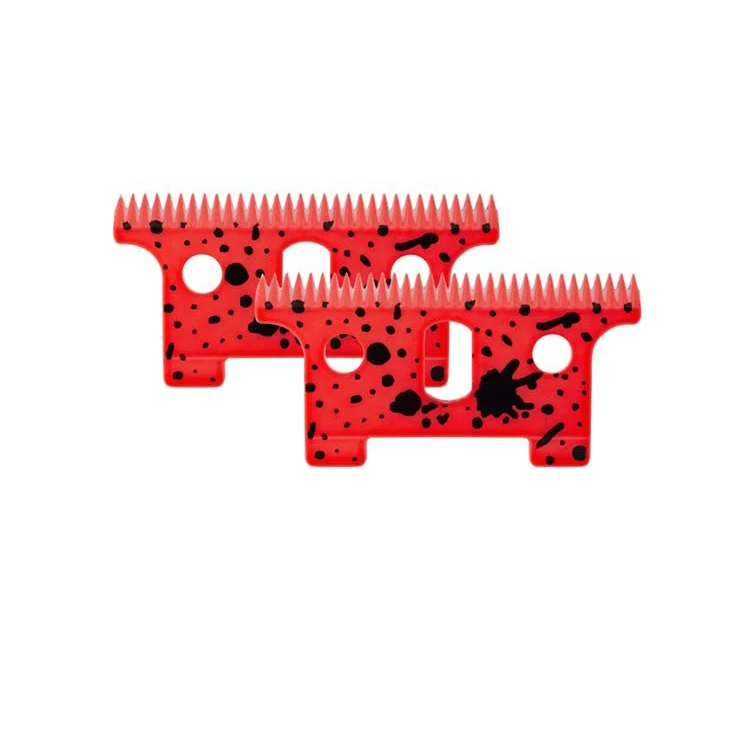 Пользовательский цвет износостойкий 18 зубцов движущийся циркониевый Керамический триммер для волос клипер лезвие груминга