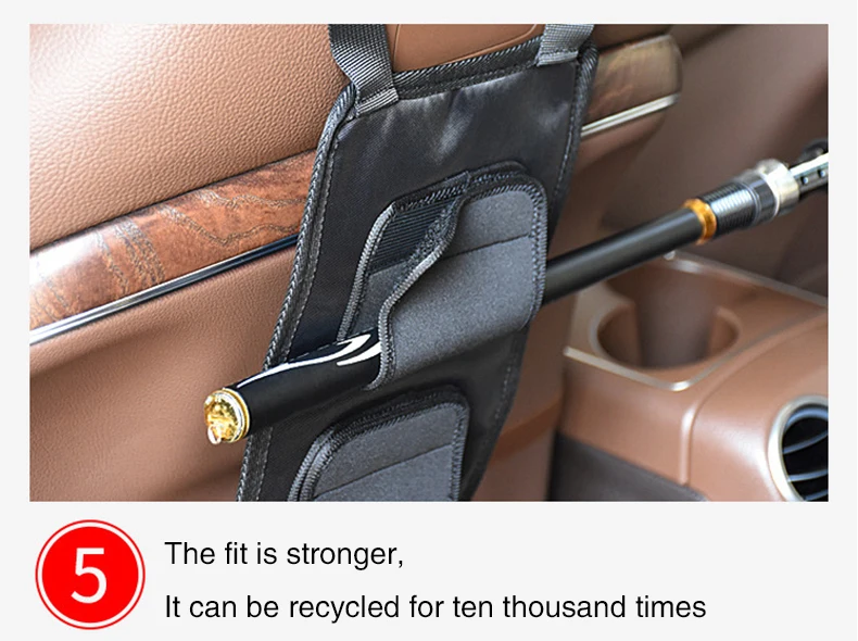 Fishing Rod Holder In Car Saver Travel Fish Pole Belt Clamp Vehicle Seat Storage Racks