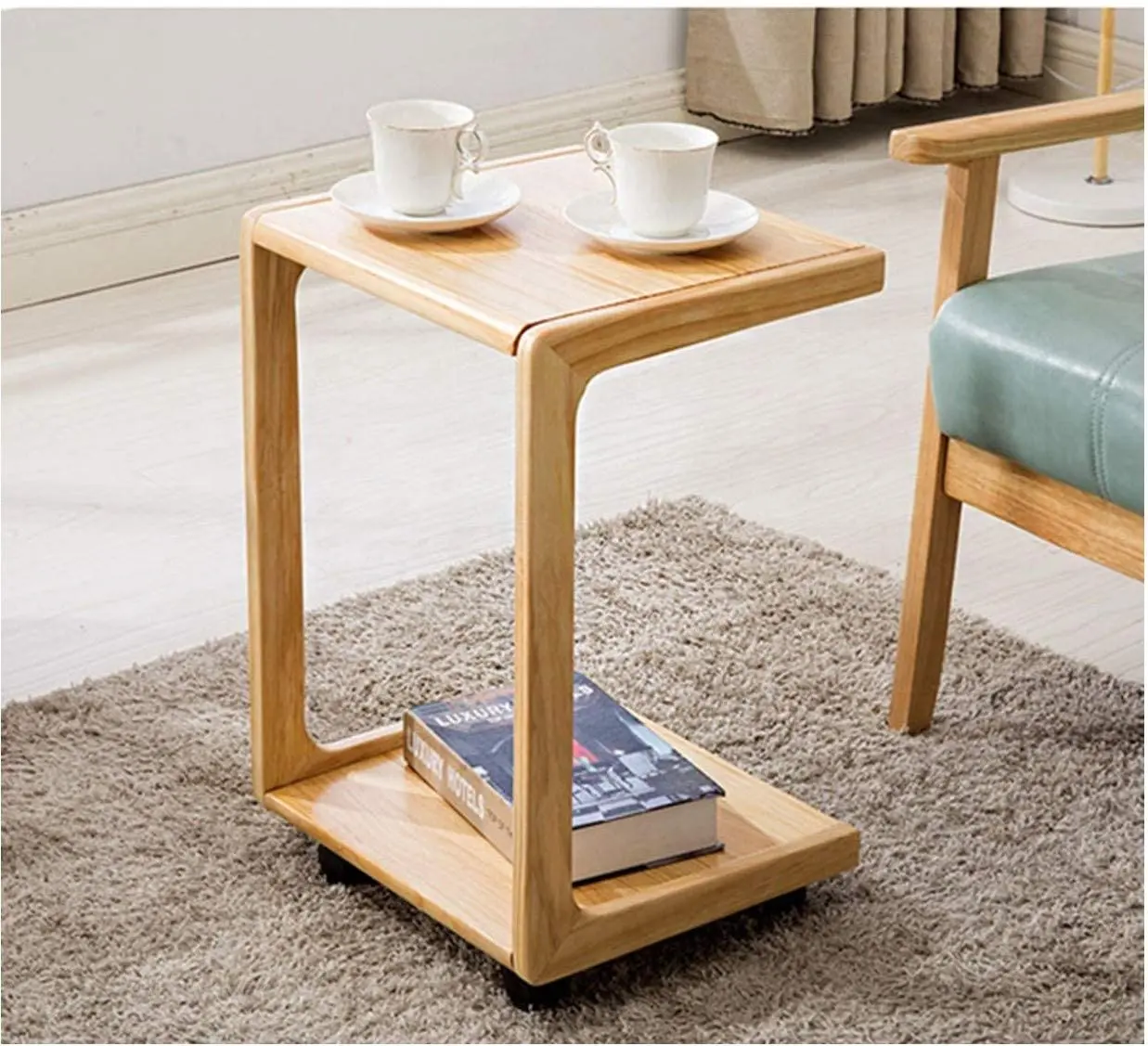 Бамбуковый диван для закусок и журнальный столик-декоративные столы для гостиной или спальни