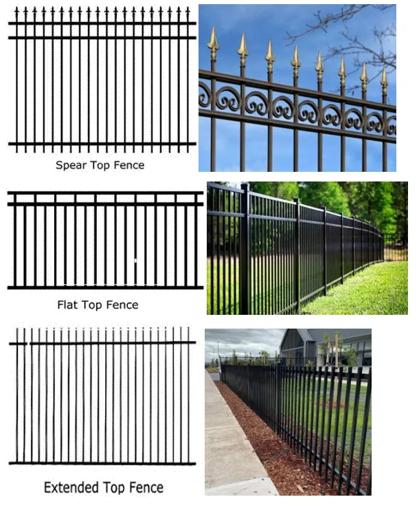 picket fence types