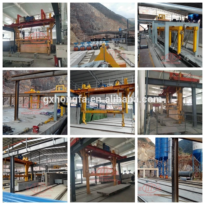 AAC block making line, Hongfa AAC bricks making machinery ALC Wall Panel production line AAC Block Making Machine for Building Block 2