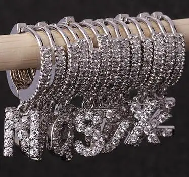 Женские Ювелирные изделия из прозрачного фианита мини-кольца серьги с одним камнем