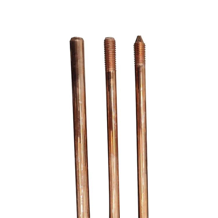 Hot Selling Copper Bonded Earth Rod,Pure Copper Earth Rod For Earth System