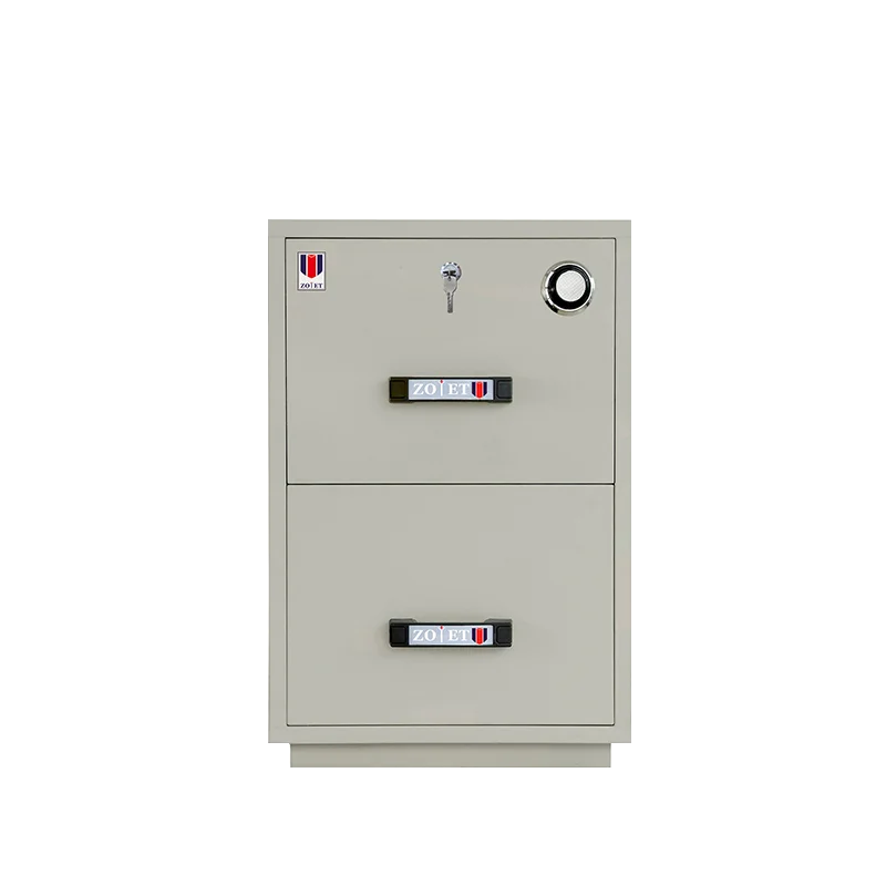ZOYET шкаф с 2 выдвижными ящиками/Огнестойкий безопасный шкаф на 2 часа/Огнестойкий шкаф