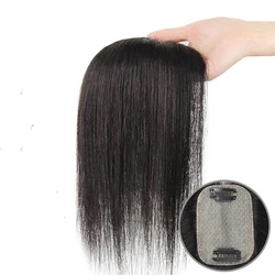 Китайский парик на шелковой основе, китайские Сменные волосы Remy, женский парик с зажимами