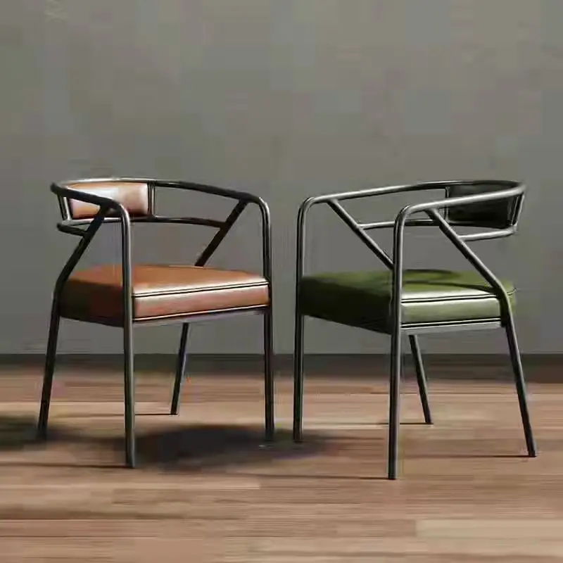 Роскошные обеденные стулья, постмодернические скандинавские деревянные стулья, американские Семейные обеденные столы, стулья и мягкие кожаные сумки