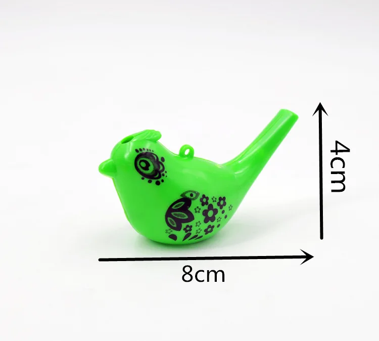 Plastic Bird Water Whistle Children DIY Sound Cute Whistle Children Creative Whistle Toys