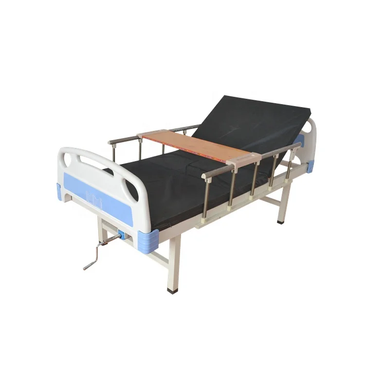 
 Бестселлер, 1 функциональная ручная недорогая больничная кровать с одной рукояткой  