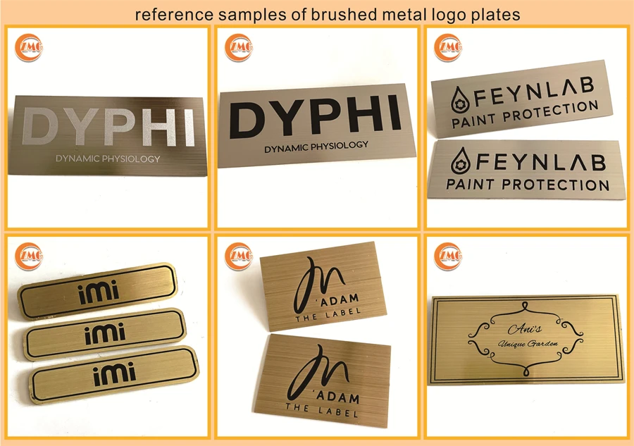 brushed plates