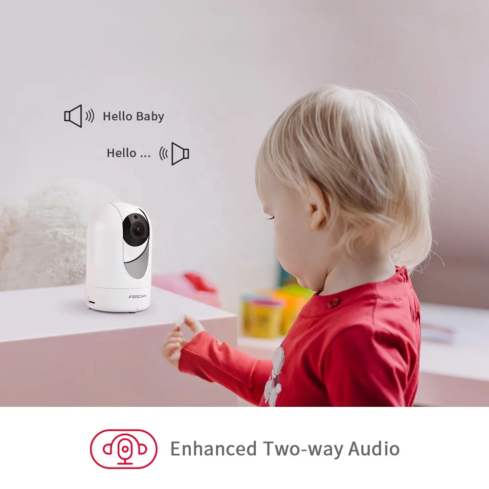 Foscam Hd 1080p детская камера мини Wifi Беспроводная камера система видеонаблюдения ip-камера