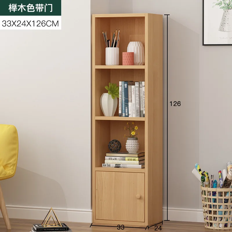 Полка деревянные 4-ярусный выставочный стенд индивидуальные ПВХ книга книжный шкаф для хранения в стиле гостиной современная мебель