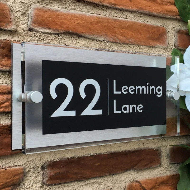 clear acrylic sign 1