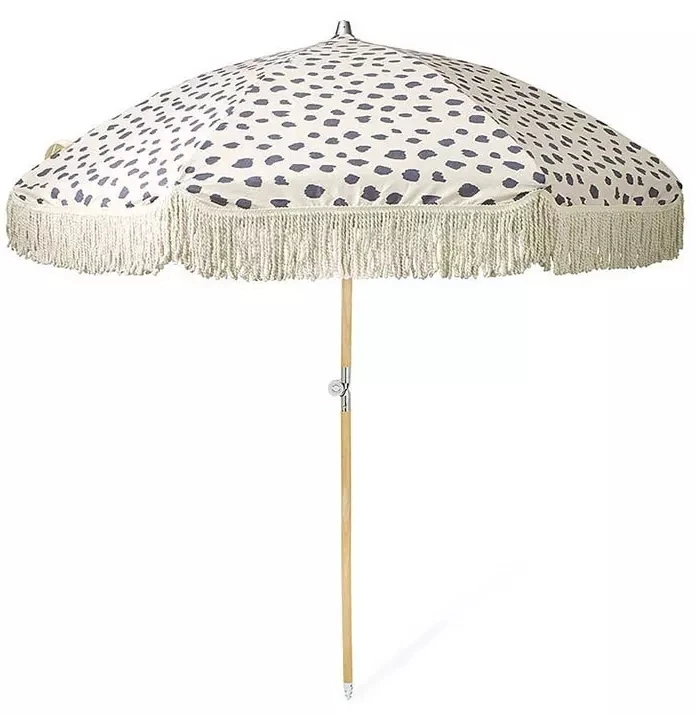 
 Винтажный зонт от солнца с кисточками, зонт для улицы, для сада и пляжа, под заказ  