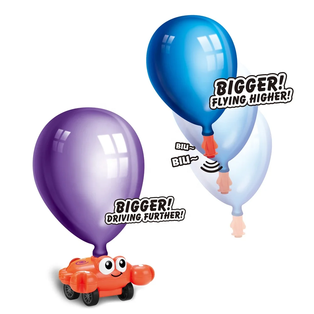 
 Обучающие научные игрушки, пусковая установка для воздушных шаров, аэродинамические автомобили, гоночные машины с ручным насосом для воздушных шаров для детей  