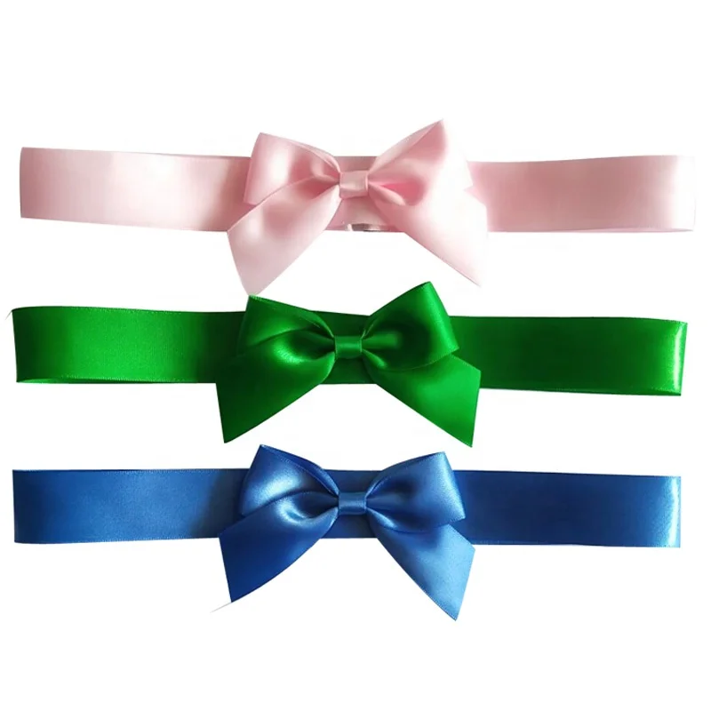 Customized various gift packing bow with loop Christmas ribbbon bows.jpg