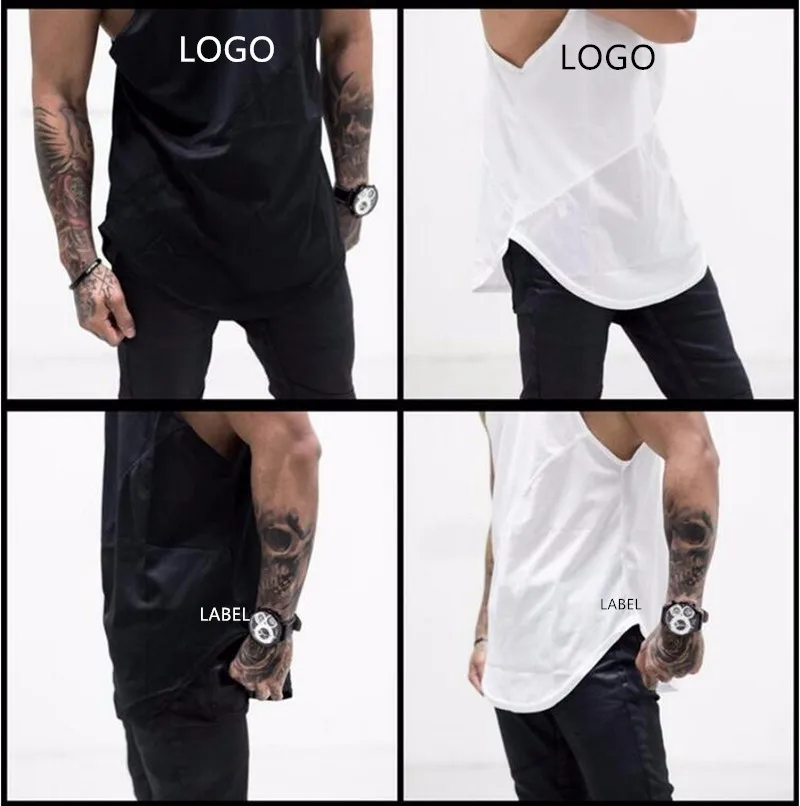 Новый дизайн Майки для моделирования мужские футболки без рукавов фитнеса и