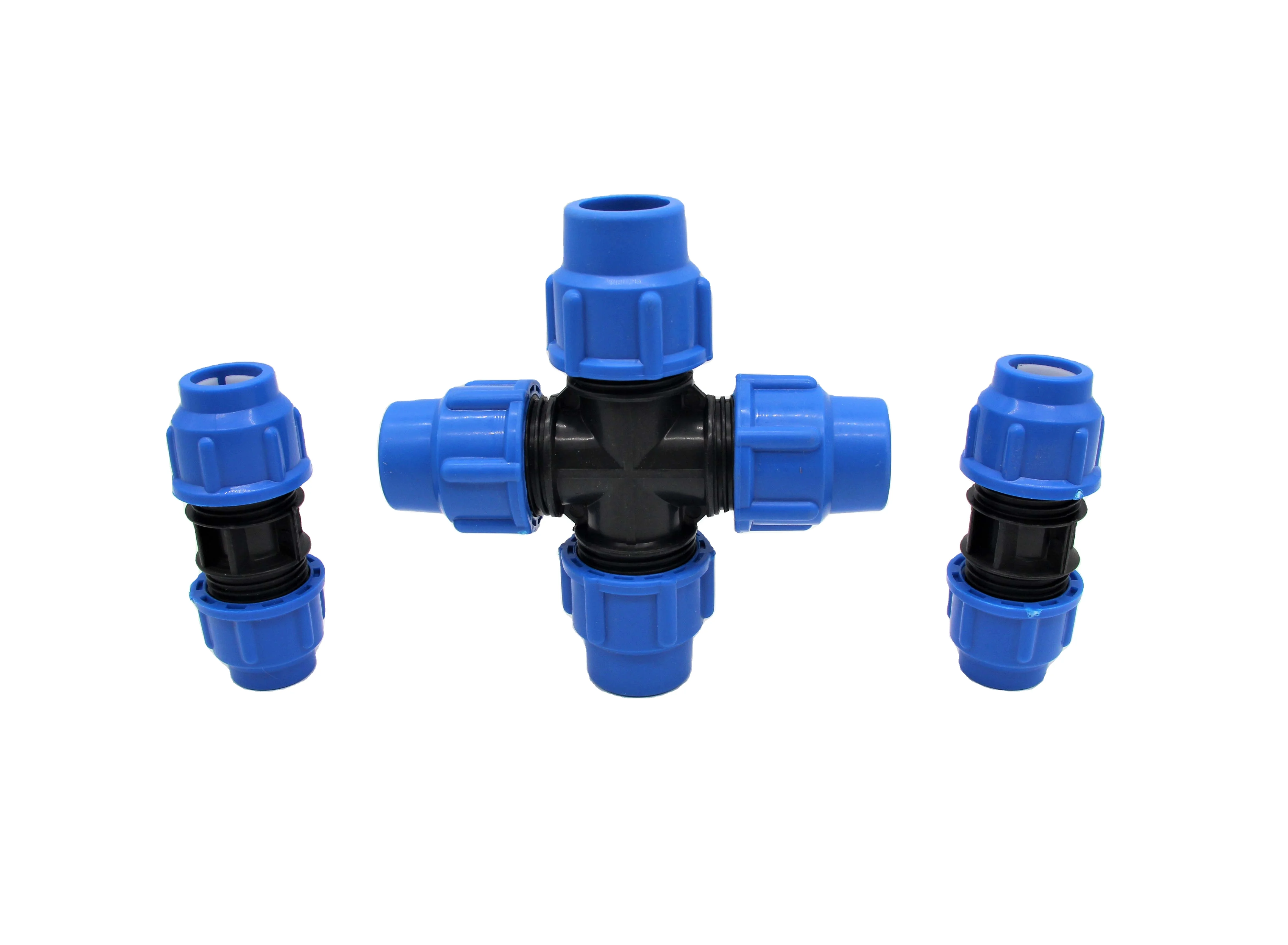 
HDPE трубы и фитинги для водоснабжения Dn20-1200mm картонная упаковка синие компрессионные фитинги Соединительные линии обеспечивают образцы 