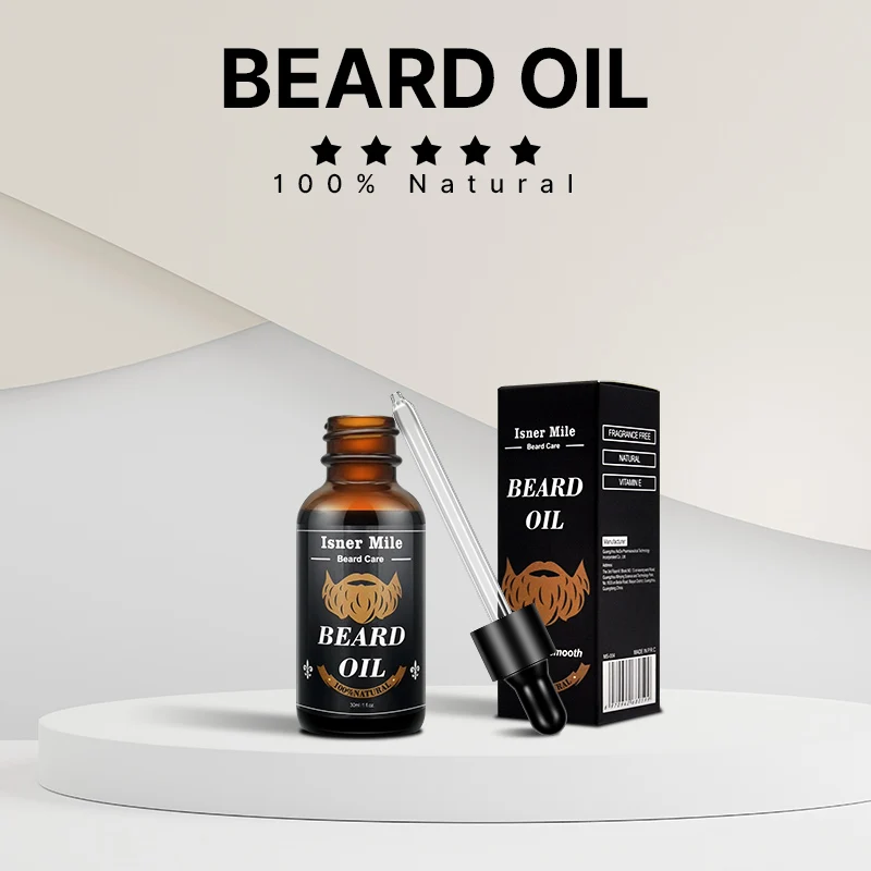 100% натуральное мужское средство для ухода за бородой органическое ароматизированное масло роста