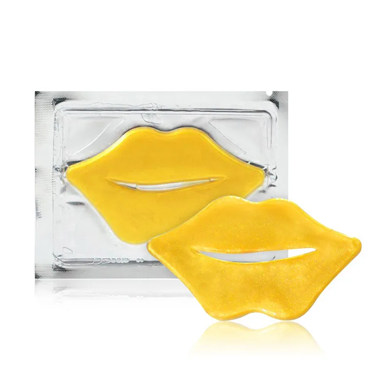 
Оптовая продажа, увлажняющая гидрогелевая маска для губ с золотым коллагеном 