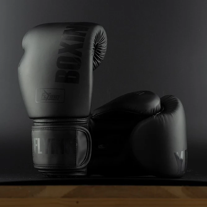 Спортивные перчатки, боксерские перчатки из искусственной кожи с логотипом на заказ