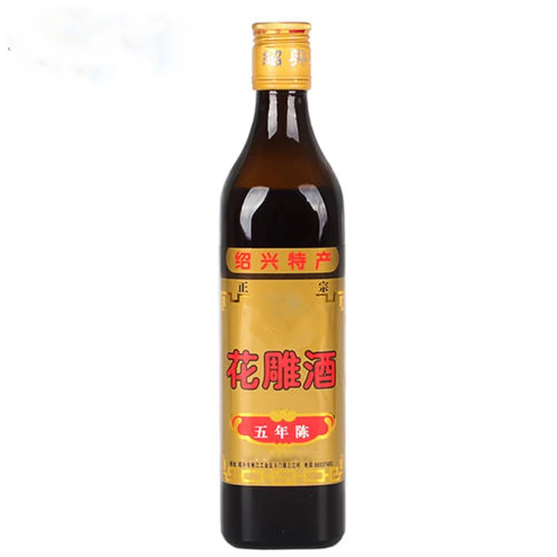 
 Оптовая продажа, китайское вино huadiao 5 лет без красного вина  