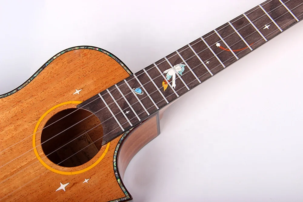 
UK-SD3-26D Лидер продаж красивые акустическая укулеле гитара по индивидуальному заказу 26 дюймов Гавайская гитара от китайского производителя 