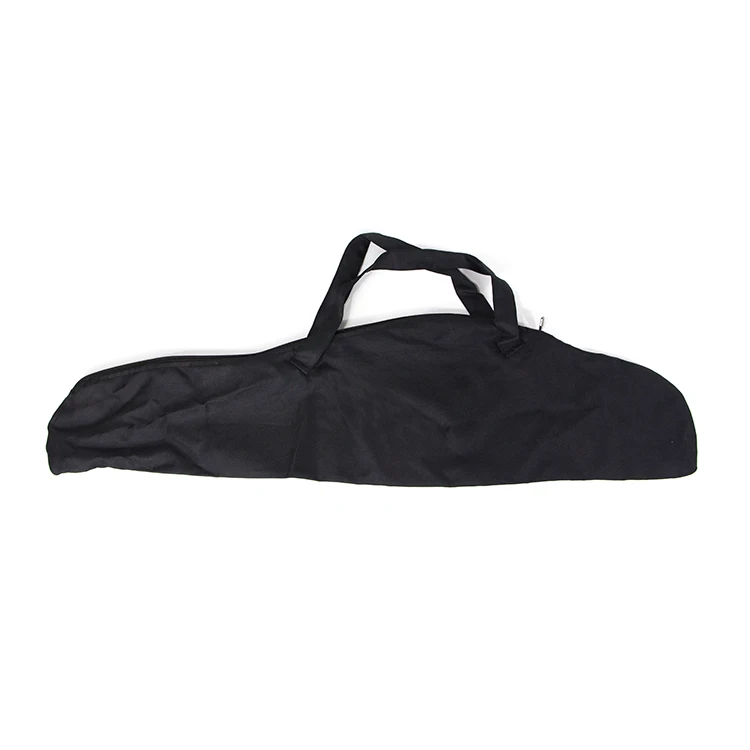 
Высококачественная Черная сумка для рыбалки из ткани Оксфорд с принтом на заказ и молнией 