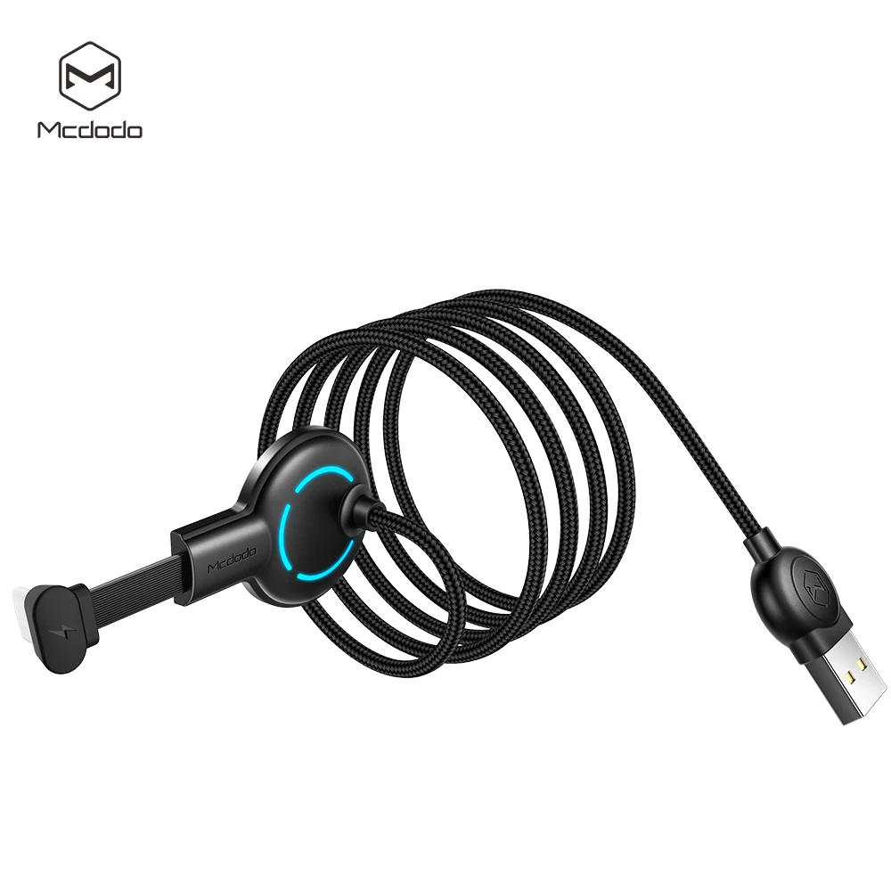 Mcdodo ручной удобный мобильный игровой кабель типа C QC3.0/QC4.0 с 7 видов цветов светодиодами