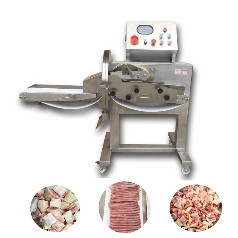 Автоматическая регулируемая машина для нарезки мяса из нержавеющей стали, резак для бекона, ветчины, говядины