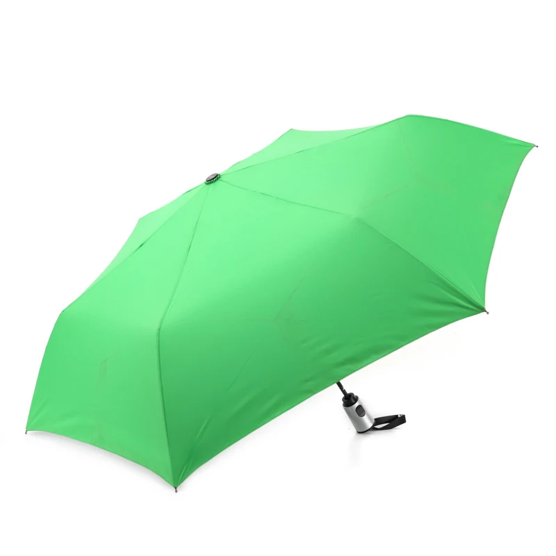 Small pocket size silver coating inside folding compact black summer UV umbrella