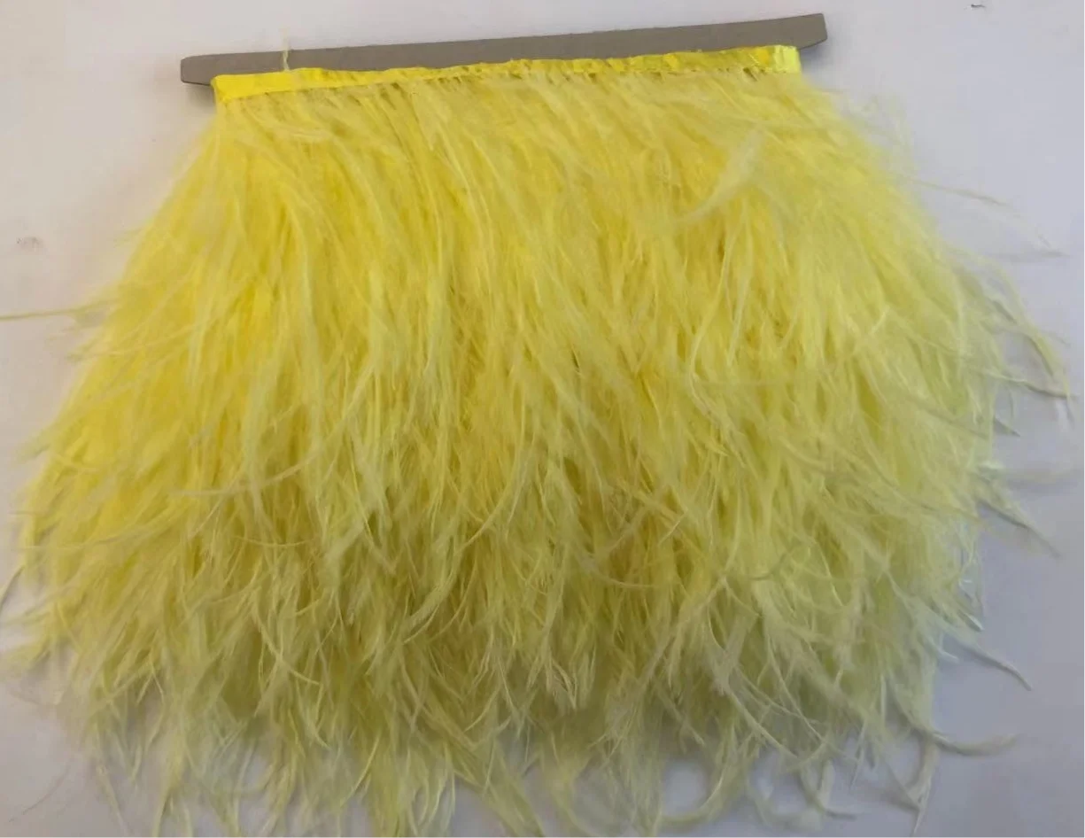 OEM hot sale ostrich feather trimming clothes accessories ostrich feathers for sale