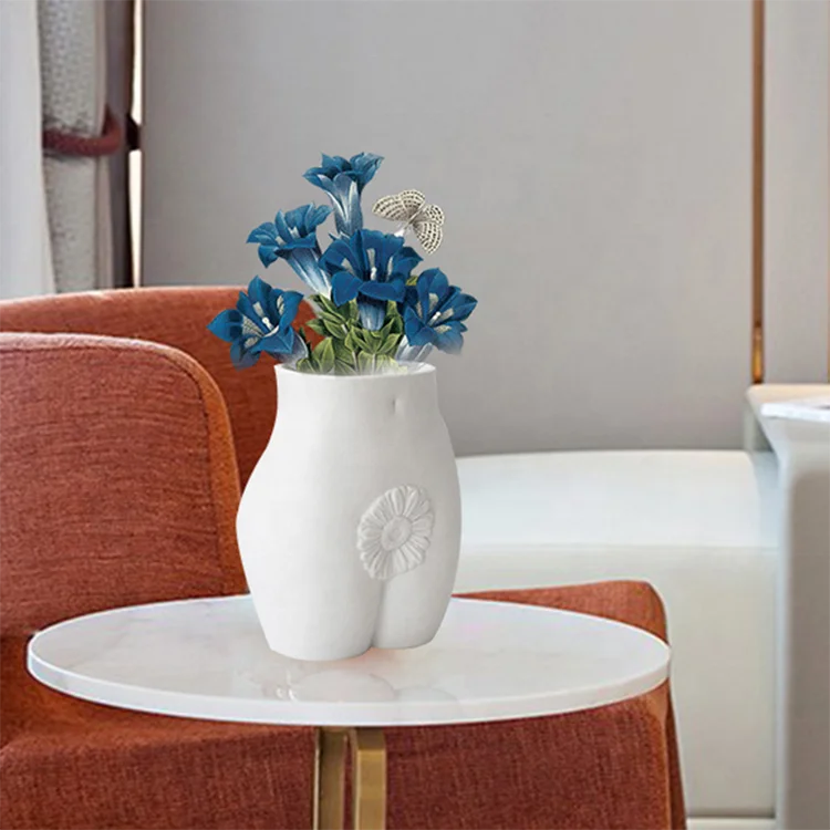 
Декоративная ваза для цветов в стиле бохо, маленькая декоративная ваза для украшения дома, гостиной, комнатная полка для растений 