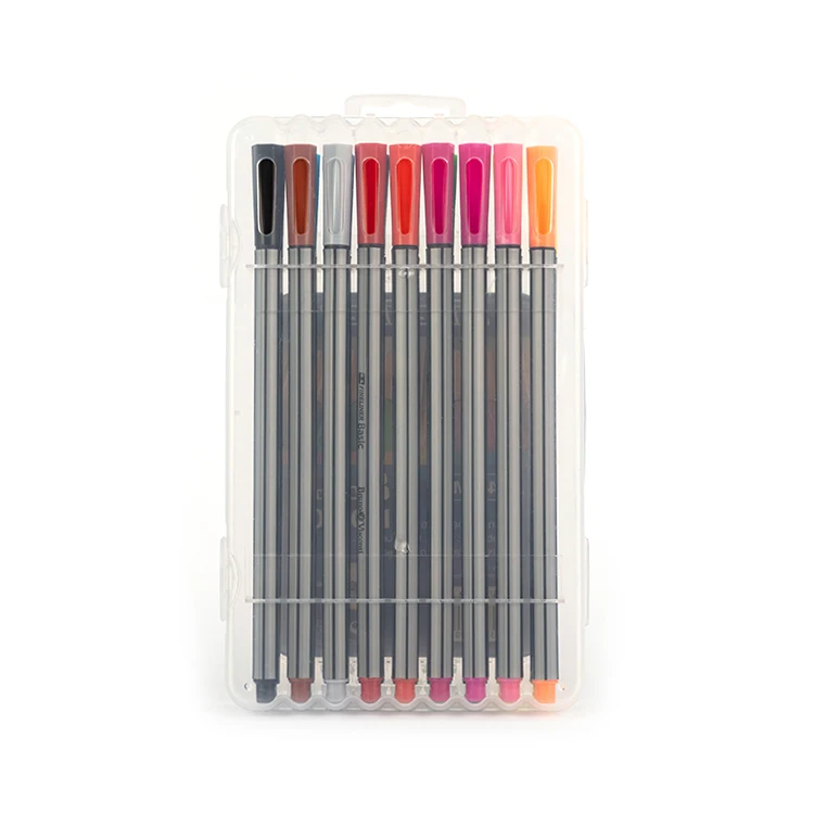 
 Тонкая ручка Reaeon цветная ручка тонкая ручка 0,4 мм наконечник 18 цветов тонкая линия маркер  
