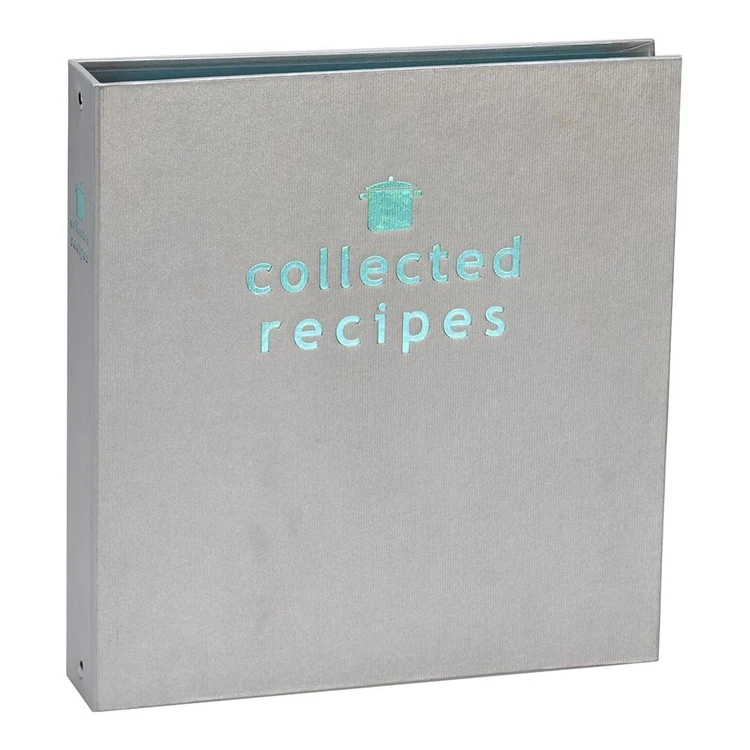 
Super Durable Create Your Own Collected Recipes 3 Round Ring Binder Cookbook 