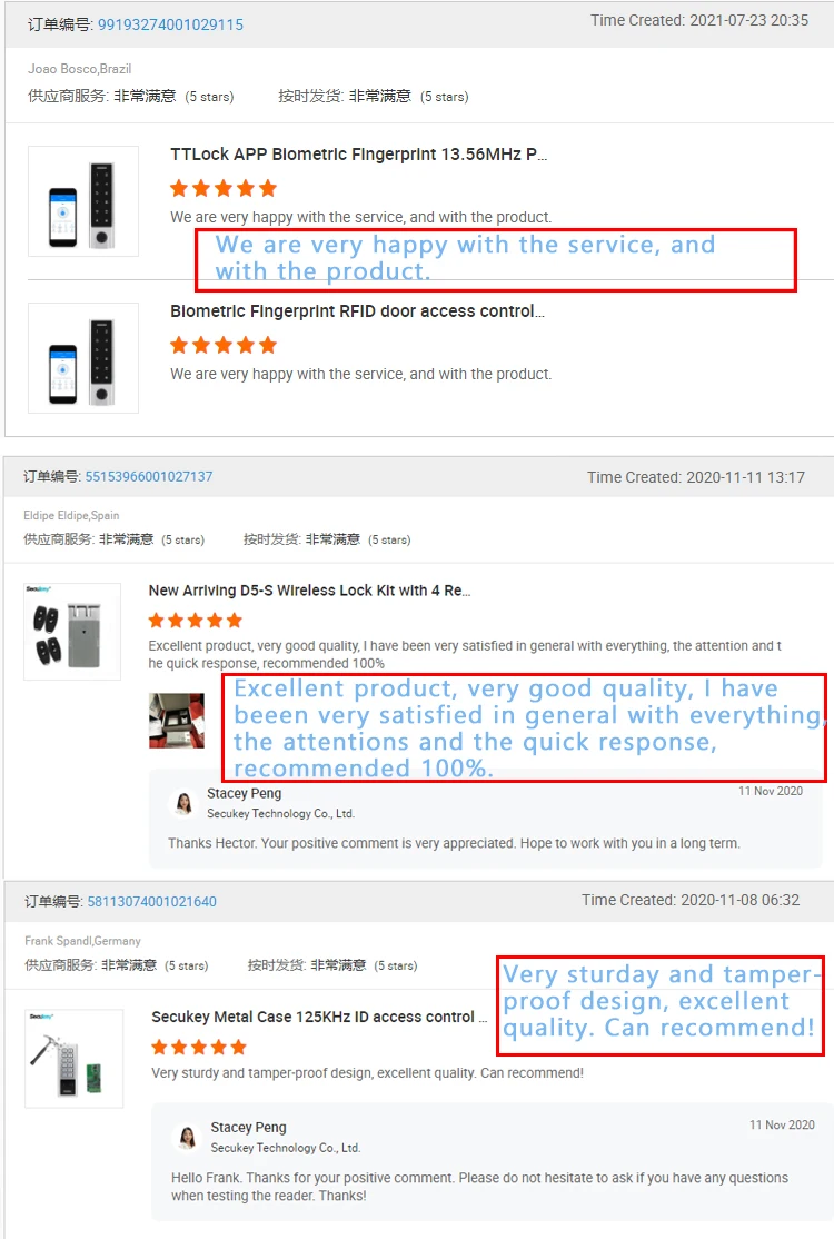 customer review