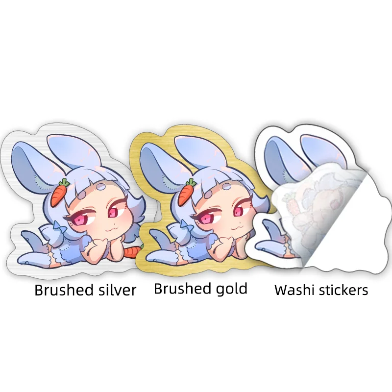 
Vograce Oem Cartoon Waterproof Anime Logo Custom Sticker Wholesale Die Cut Printing Pvc Stickers With Any Shape 