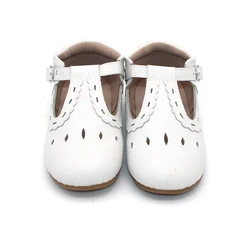 Оптовая продажа, осенняя Новая модная детская обувь в стиле ретро, кожаная детская обувь принцессы